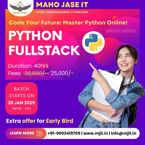 Transform Your Career: Enroll in MAHO JASE IT’s Python Fullstack Course ...