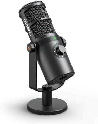 FIFINE XLR/USB Dynamic Microphone for Podcast Recording, PC Computer ...
