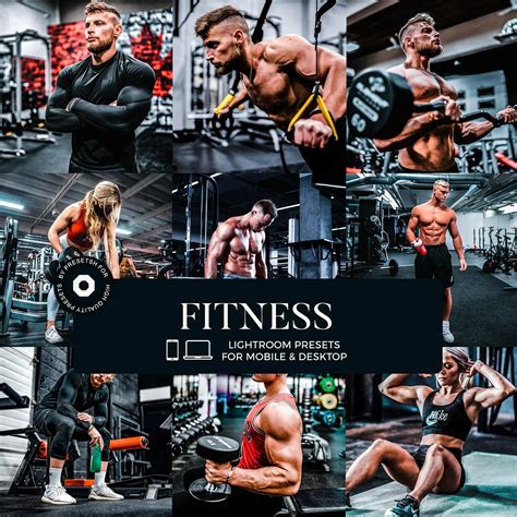 Fitness Lightroom Presets | By Presetsh - Desktop & Mobile