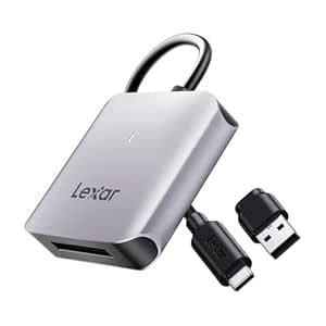 Lexar RW510 CFexpress Type B Card Reader, Up to 10Gbps, USB 3.2 Gen 2 ...