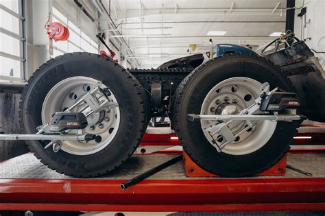 Semi Tractor Wheel Alignment