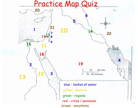 Image result for Map Reading Quiz Questions