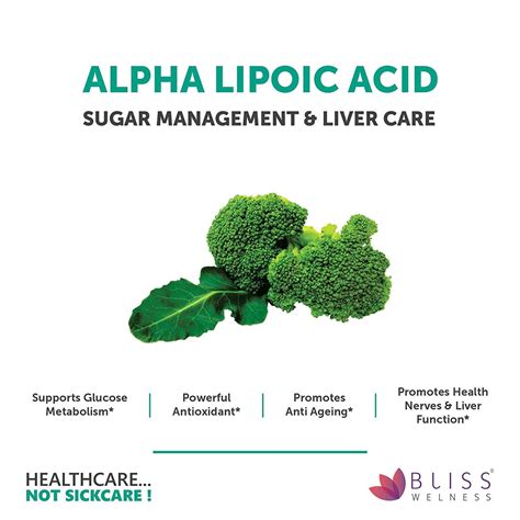 Buy BLISS WELLNESS LIVER CARE ANTIOXIDANT | ALPHA LIPOIC ACID ...