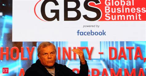 Martin Sorrell: Disruptions can’t dominate traditional media in India ...