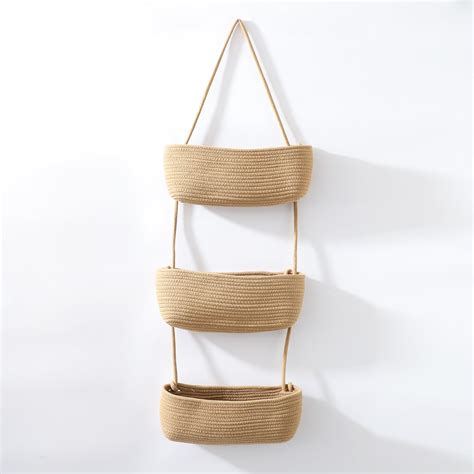 Buy Kuber Industries 3-Tier Hanging Basket | Pack of 4 – GlobalBees Shop