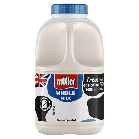 Müller Whole Milk 1 Pint 568ml - One Stop