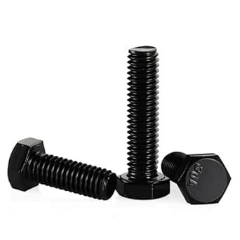 3/8-16 x 1" Hex Head Cap Screws Hexagon Bolts, Stainless Steel 18-8 ...