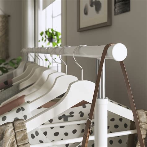 RIGGA Clothes rack, white - IKEA