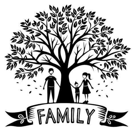 Family tree outline Images - Free Download on Freepik