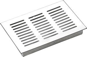 Rawk Stainless Steel Kitchen Jali & Ventilation Jali,Jali (Size:- 4" x ...
