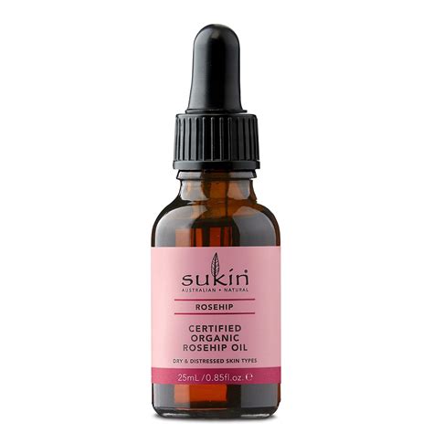 Sukin Rosehip Certified Organic Rosehip Oil 25Ml : Amazon.in: Beauty
