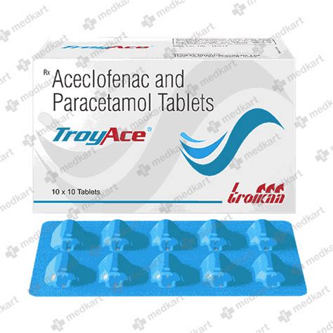 Best Price for Troyace Tablet 10's - Uses, Side Effects & Substitutes ...