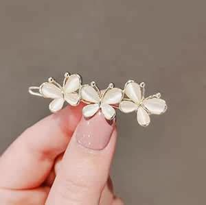 1-Piece of Butterfly Hair Clip – Elegant Mother of Pearl Style ...