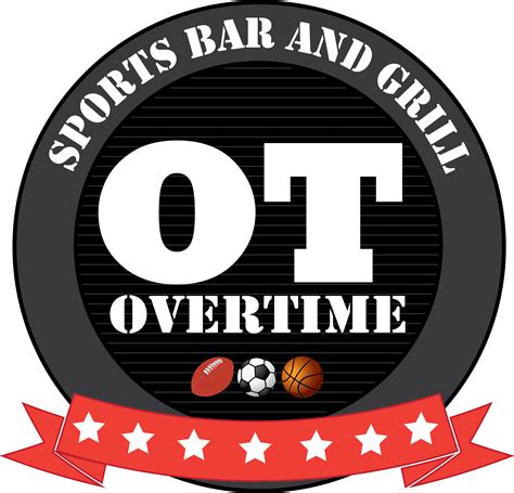 Download Overtime Sports Bar & Grill - Sports Bar Logos Png - Full Size ...