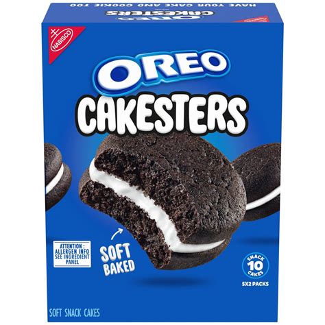 Nabisco Oreo Cakesters Soft Snack Cakes, 2.02 oz, 5 count - The Fresh ...