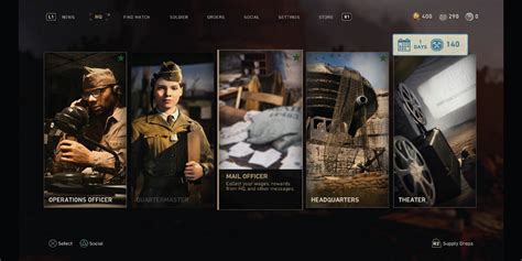 Image result for Cod WW2 Menu