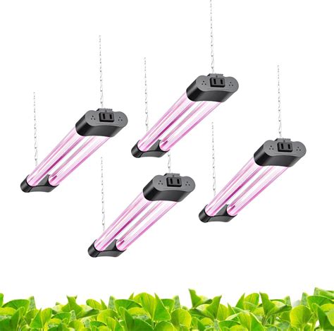 Amazon.com: Hlite 18inch 2 Pack LED Grow Lights - Linkable Grow Lights ...