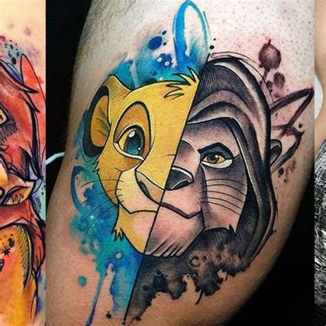 Lion King Tattoo Designs