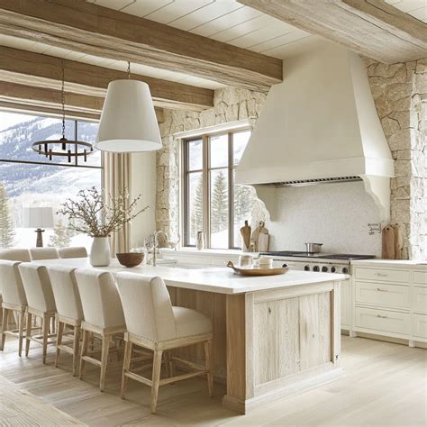 White Modern Rustic Kitchen Rustic Modern Farmhouse Kitchen Design