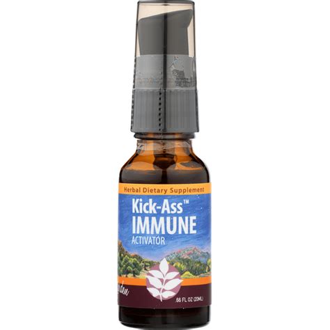 WishGarden Herbs Kick-Ass Immune, Pump Top (0.66 fl oz) Delivery or ...