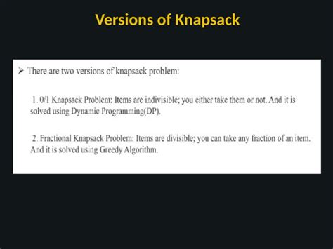 Image result for Knapsack Problem Using Greedy Method