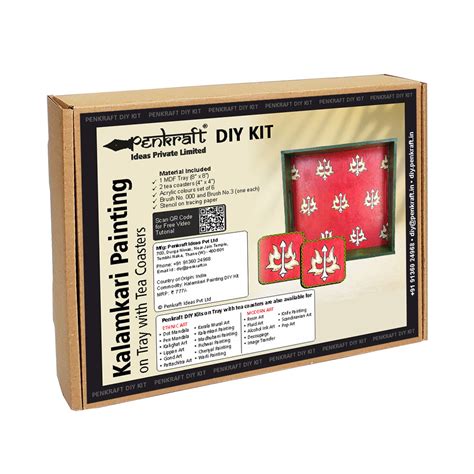 Penkraft | Kalamkari Painting DIY Kit | DIY Art Kits | Order Now