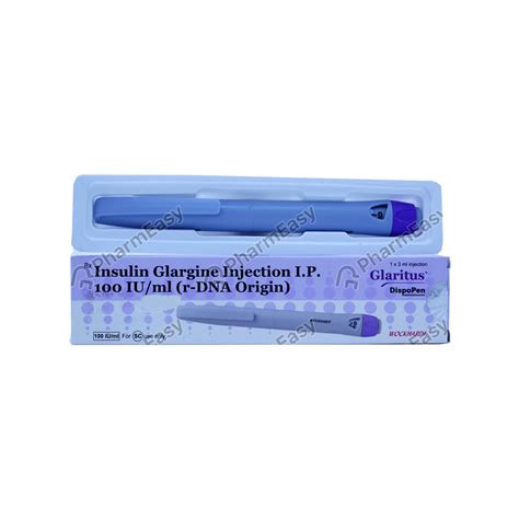 Glaritus 100 IU/ML Injection (3): Uses, Side Effects, Price & Dosage ...