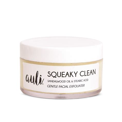 Glycolic Acid Polishing Scrub - SQUEAKY CLEAN – Auli Lifestyle