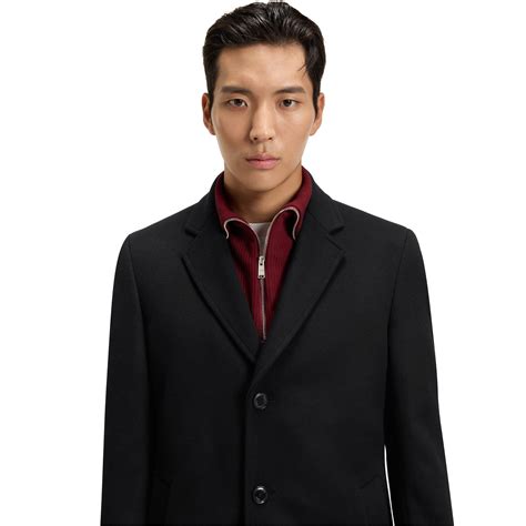 Boss Black Mens Hyde Overcoat | Flannels