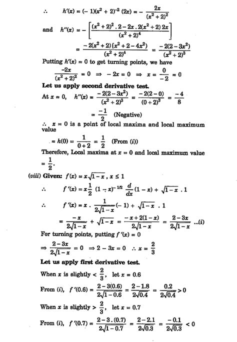 Image result for Application of Derivatives Class 12