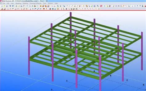 Tekla Structures 2020 的图像结果
