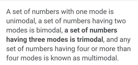 What is bimodal and Trimodal? - Brainly.in