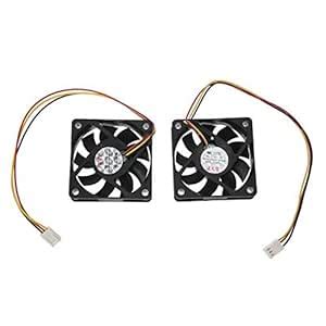 BIG BOOM® 60mm 6cm DC 12V 3 Pin Computer Case CPU Cooler Cooling Fan ...