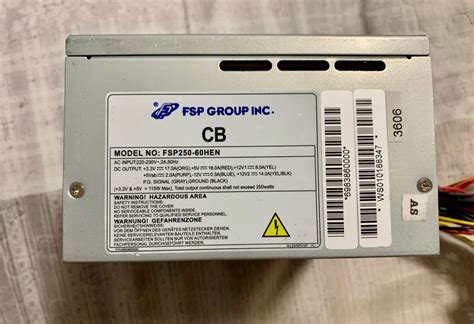 FSP Group Inc Nätaggregat 250W | Köp på Tradera (682093276)