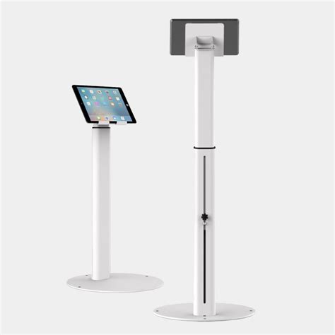 Magnetic Height Adjustable Floor Tablet Stand – Technomounts