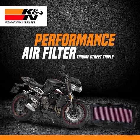 TRIUMPH STREET TRIPLE K&N Air filter(2013-2016) – LRL Motors