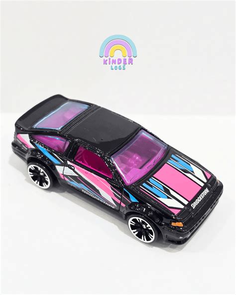 Hot Wheels Toyota AE86 Corolla Neon Speeders - Black (Uncarded) - Buy ...