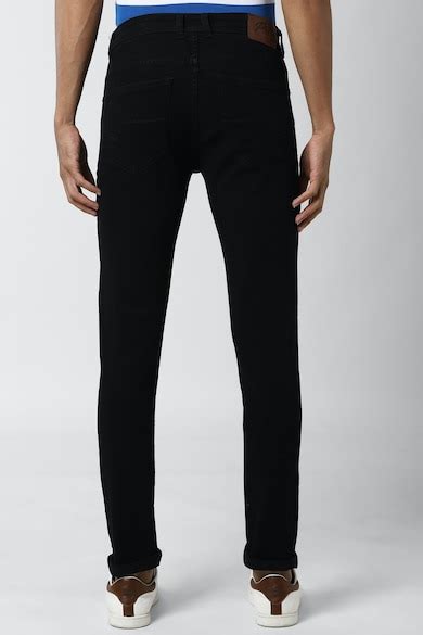 Buy Men Black Dark Wash Jeans Online - 589778 | Peter England
