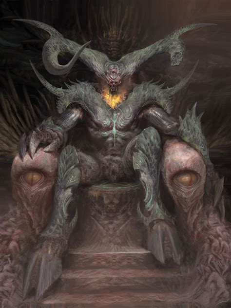 Evil Demon Artwork