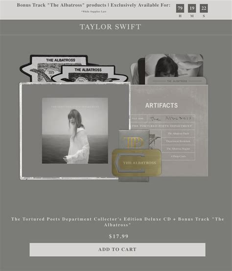 New 'The Tortured Poets Department' variation music products with bonus ...