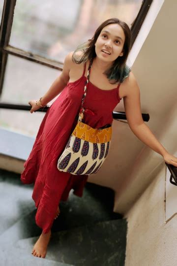 Handcrafted Block Printed Cotton Sling Bag – Almitra Sustainables