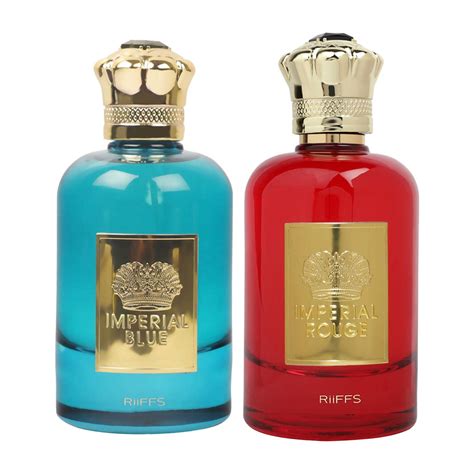 Buy RiiFFS Set of 2 Premium Imported Scent, Imperial Blue For Men ...