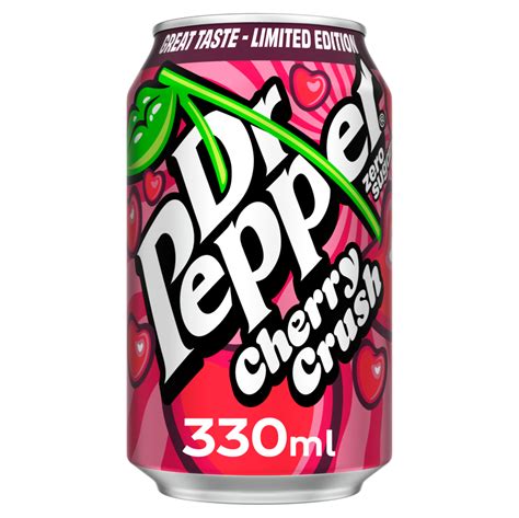 Dr Pepper Zero Cherry Crush 330ml x 24 - Fresh Ideas Direct Limited