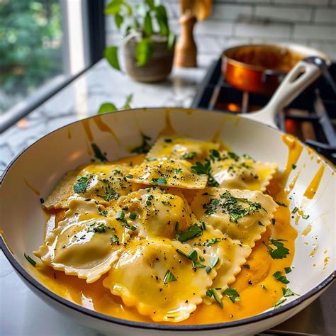 Creamy Butternut Squash Ravioli Sauce Recipe