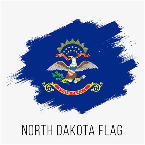 North dakota state flag