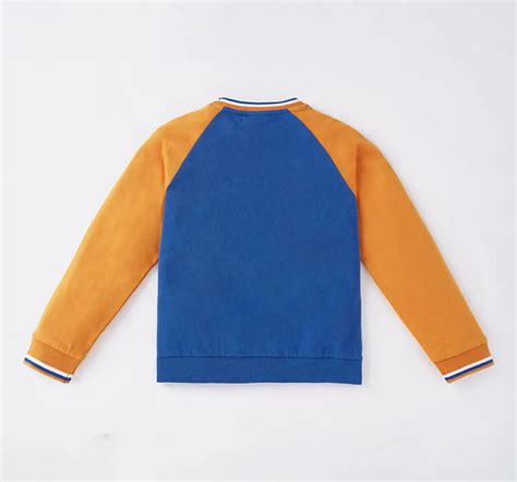 Ed-a-Mamma Sustainable Boys Color Block Sweatshirt