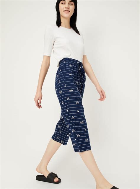 Buy Women Printed Capris Online at just Rs. 449.0 - 1000014047956 | Max ...
