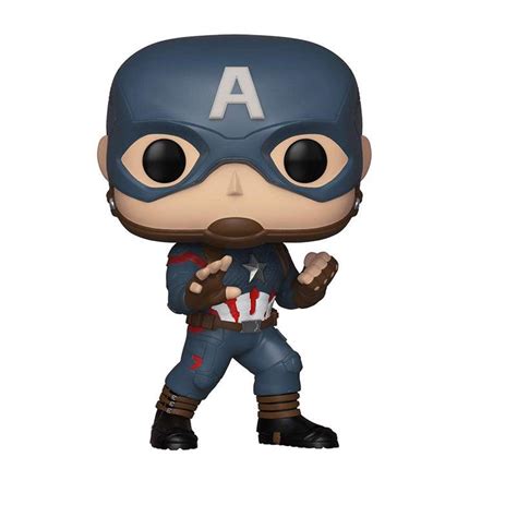 Buy Funko Pop! Avengers End Game - Captain America Hot Topic Exclusive ...