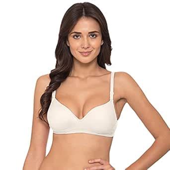 Komli Women’s Heavy Padded Full Coverage Seamless T-Shirt Bra| Pack of ...