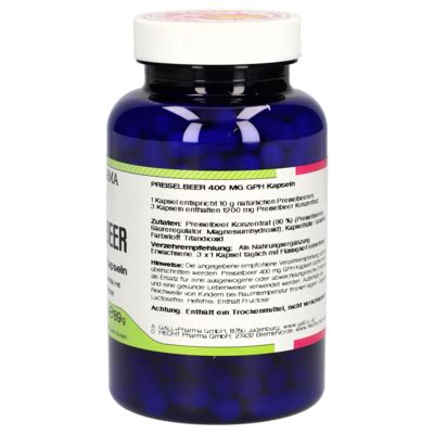 Cranberry 400 mg GPH Capsules [3273307]-Gall-Pharma GmbH-Online-Shop